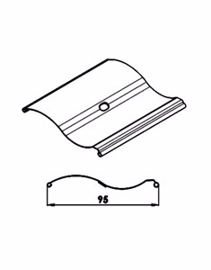 Zeichnung der Lamelle Setta 90